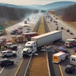 Truck Accident On I-81 Driver Fell Asleep